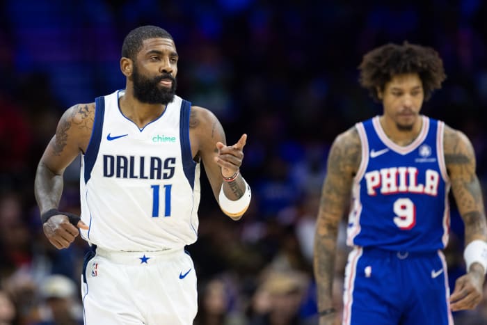 Kyrie Irving, Dallas Mavericks, Philadelphia 76ers